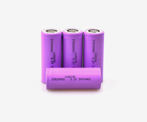 Батарея лития 3.2V аварийного освещения LiFePO4 3000mAh IFR26650