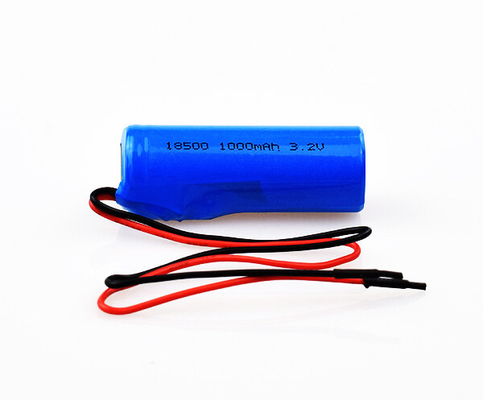 LiFePO4 Литийный батарейный сигнал экстренного выхода 18500 3.2V 1000mAh