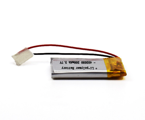аварийное освещение 402030 литий-ионного аккумулятора 200mAh 3,7 вольта 10g