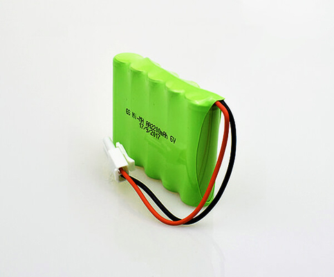 Высокая температура AA 2200mAh 6V батареи знака аварийного выхода NiMH