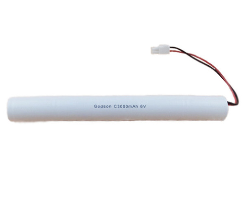 Перезаряжаемая палка 6В Ni-cd Батарея C3000mAh Долгий жизненный цикл