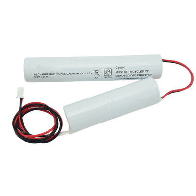 Перезаряжаемые 6,0 блока батарей D4500mAh v NiCd с длинным сроком службы
