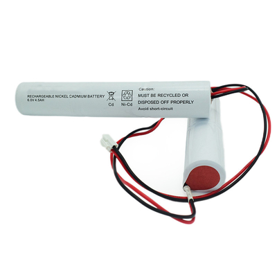 Перезаряжаемые 6,0 блока батарей D4500mAh v NiCd с длинным сроком службы