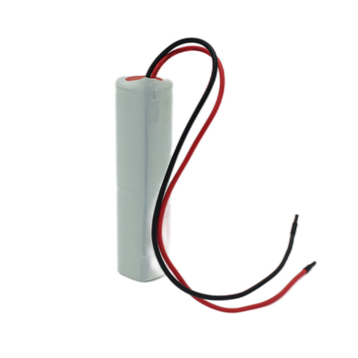 Ni Cd D4000mah 2,4 вольт выходной свет батареи Стик тип с белым ПВХ