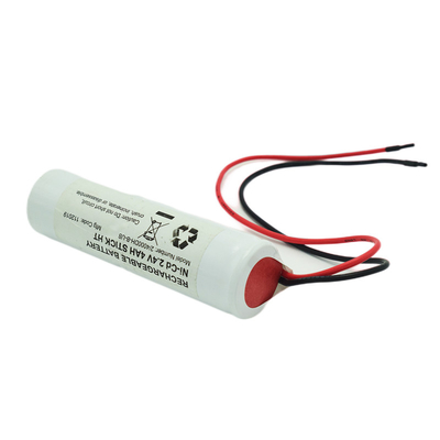 Ni Cd D4000mah 2,4 вольт выходной свет батареи Стик тип с белым ПВХ