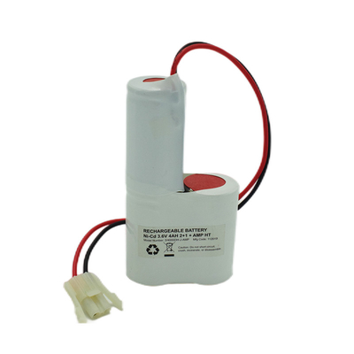 Тип оружия блока батарей 3,6 v D4000mAh NiCd 0.1C перезаряжаемые