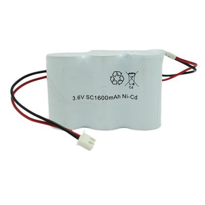 обязанность батарей перезаряжаемые 3.6V 0.1C света аварийного выхода 1600mah