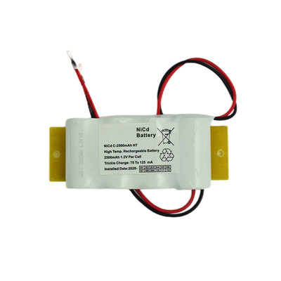 Сторона батареи 2500mAh 4.8V CD Ni аварийного освещения размера c - - сторона