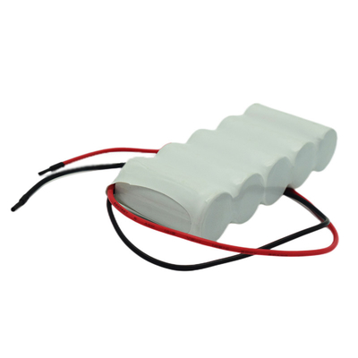 Блок батарей клетки C2500mAh NiCd 6.0V перезаряжаемые надеялся жизнь 5 лет
