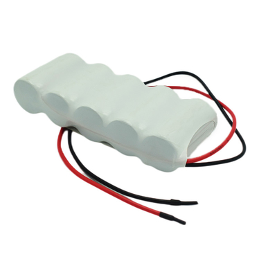 Блок батарей клетки C2500mAh NiCd 6.0V перезаряжаемые надеялся жизнь 5 лет