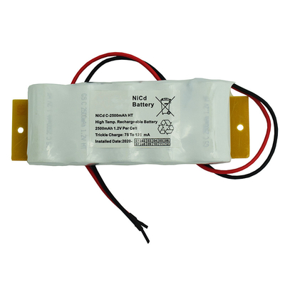 обязанность батарей перезаряжаемые 6.0V 0.1C света аварийного выхода 2500mah