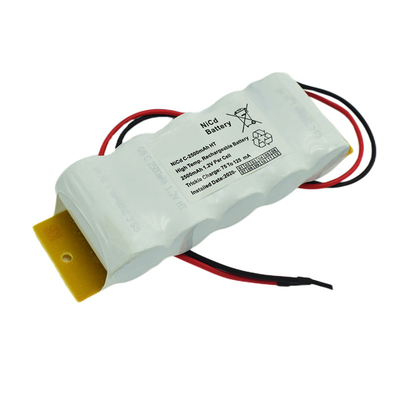 Куртка PVC NiCd замены батареи знака аварийного выхода OEM 3.6V