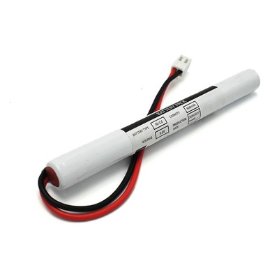 Блок батарей NiCd батареи знака аварийного выхода AA600mah 3.6v перезаряжаемые