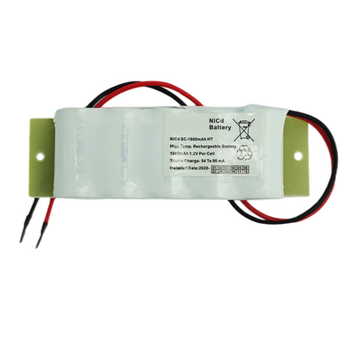 батарея 1800mAh CD Ni аварийного освещения 6.0V 500 раз задействует