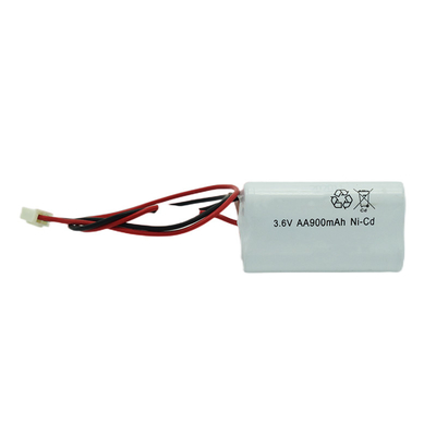 Батарея 3.6V NiCd запасного освещения надеялась жизнь 5 лет AA900mAh