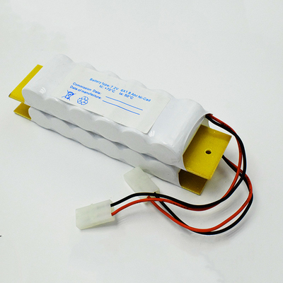 код 8507300090 HS никелькадмиевой батареи аварийного освещения 7.2V 1800mAh
