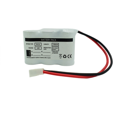 Блок батарей CD Ni аварийного освещения SC1700mah сторона 3,6 вольт - - бортовая конфигурация