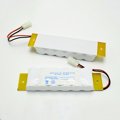 Батарея CD Ni аварийного освещения знака выхода v SC1800mAh 7,2 с Backplate