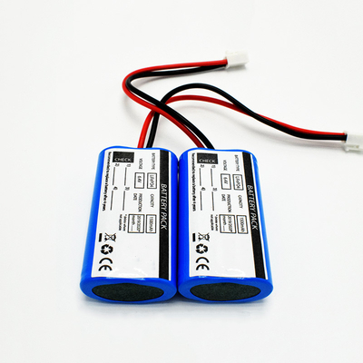 Клетки батарей Lifepo4 света пожарного выхода лития 18650 6.4V 1500mAh