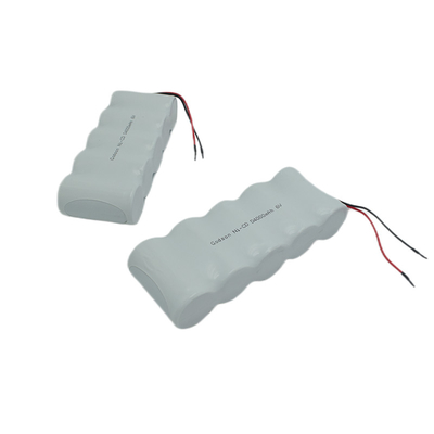 Аккумулятор для аварийного освещения высокой температуры NiCD D4000mAh 6.0V
