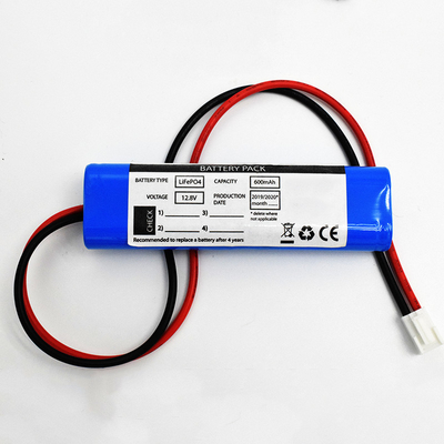 600mAh 12,8V перезаряжаемая литийная батарея IFR 14500 Безопасность и надежность