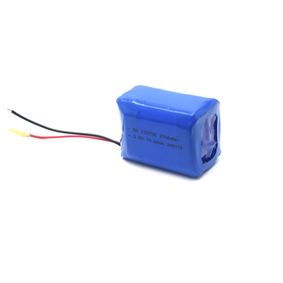 Литий-ионный полимер 232738 2700mAh 3.8V с PCB и UL1571 24AWG RED&amp;BLACK