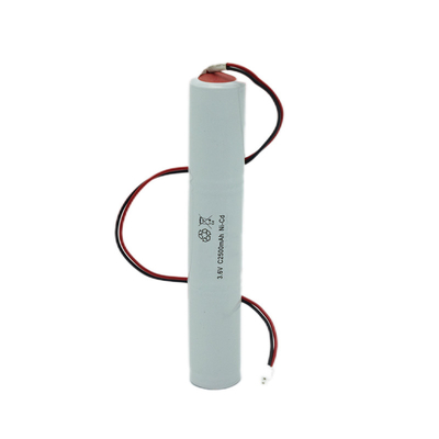 Аварийное освещение герметизированная никель-кадмиевая ячейка с IEC 61951 3.6V C2500mAh
