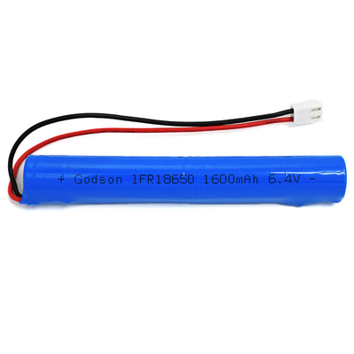 IFR 1600mAh 6,4 Вольт 18650 LiFePO4 Батареи стикового типа Простая установка