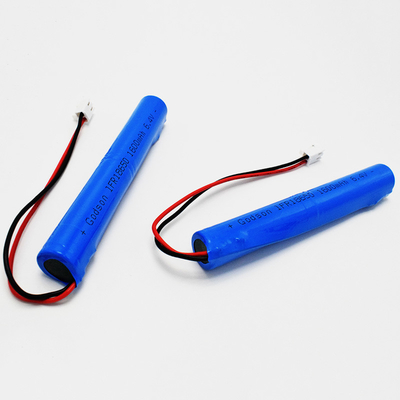 IFR 1600mAh 6,4 Вольт 18650 LiFePO4 Батареи стикового типа Простая установка