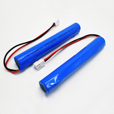 IFR 1600mAh 6,4 Вольт 18650 LiFePO4 Батареи стикового типа Простая установка