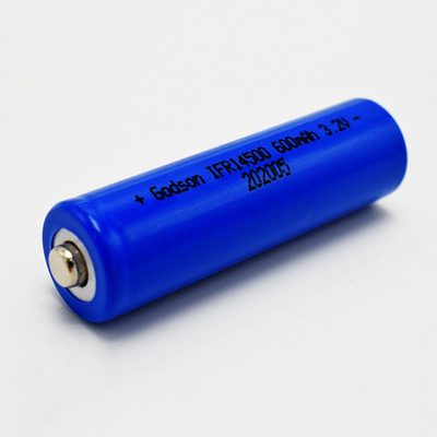14500 600mAh 3.2V LiFePO4 аккумулятор для аварийных светильников и выходной сигнализации