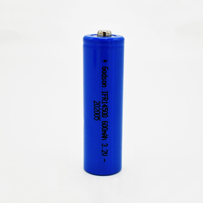 14500 600mAh 3.2V LiFePO4 аккумулятор для аварийных светильников и выходной сигнализации