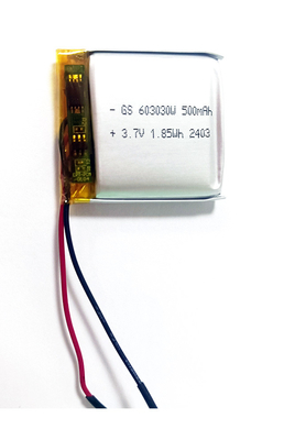 Литий-ионный полимер 603030 500mAh 3.7V с PCM