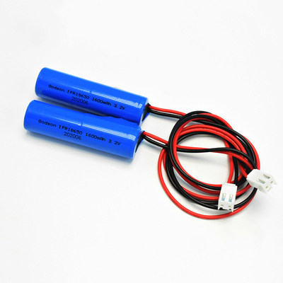 Аварийное освещение 1600mAh 3,2 вольт 18650 LiFePO4 батареи