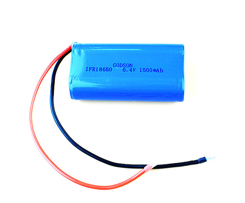 Аварийный выходной свет LiFePO4 батареи 18650 1500mAh 6.4V для аварийного освещения и питания