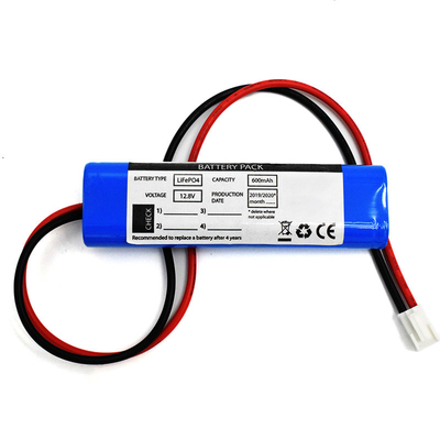 IFR 600mAh 12.8V 14500 LiFePO4 перезаряжаемые батареи Параллельный тип