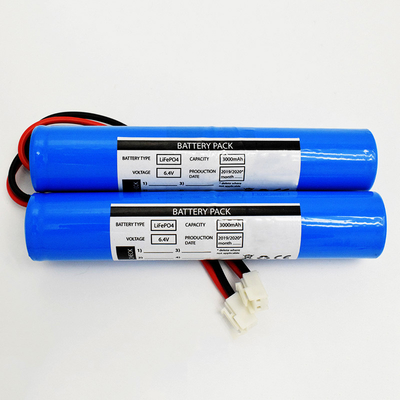 Стик Тип LiFePO4 батареи 3000mAh 6,4 Вольт Аварийное солнечное освещение Использование