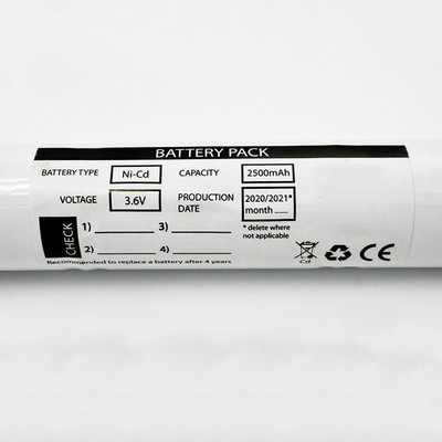 Аварийная лампочка типа Ni-Cd аккумулятор C2500mAh 3.6V OEM