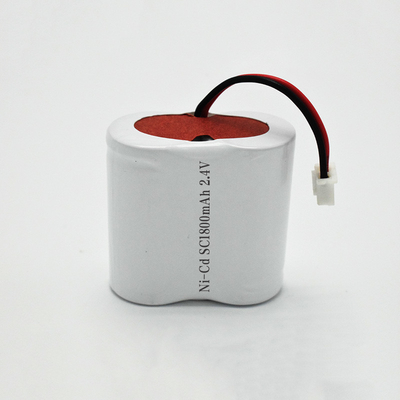 Батарея для аварийного освещения Ni-Cd батарея SC1800mAh 2.4V 4.32Wh Side By Side Type