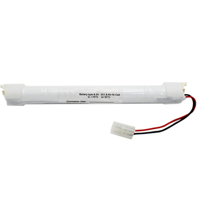 Батарея для экстренного освещения Ni-Cd батарея SC1800mAh 6.0V 10.8Wh OEM Stick Type With Side Wall Mount Module