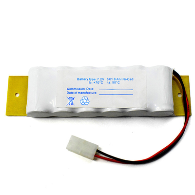 Батарея OEM для аварийного освещения с батареей PCM Ni-Cd SC1800mAh 7.2V 12.96Wh SBS Type
