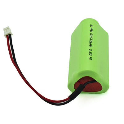 OEM ПВХ 3.6V Ni-Mh AA1700mAh высокотемпературная аккумуляторная батарея