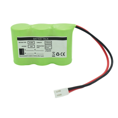 3S1P Side By Side Тип 3.6V Ni-Mh C4700mAh высокотемпературная аккумуляторная батарея OEM PVC