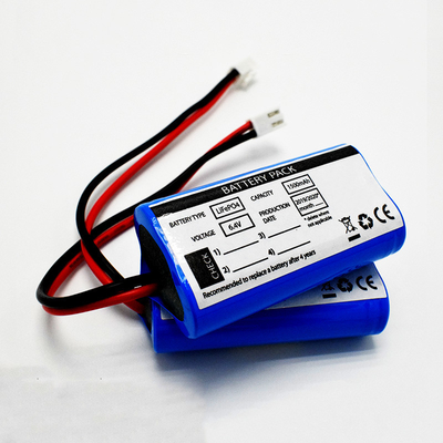 OEM 9.6Wh LiFePO4 18650*2 Клеты 1.5Ah 6.4V Качественные батареи IFR Знак выхода