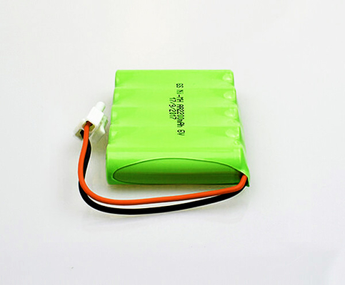 Перезаряжаемые батареи NiMH 2200mAh 6.0V света аварийного выхода AA