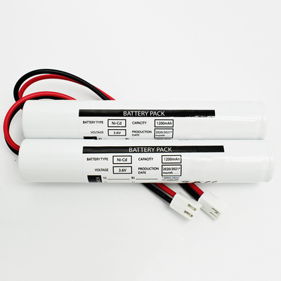 NiCd Sc1200mah тип ручки батареи 3,6 вольт для запасного освещения