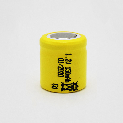 Перезаряжаемые 1,2 клетка запасного освещения 150mAh батареи CD Ni v