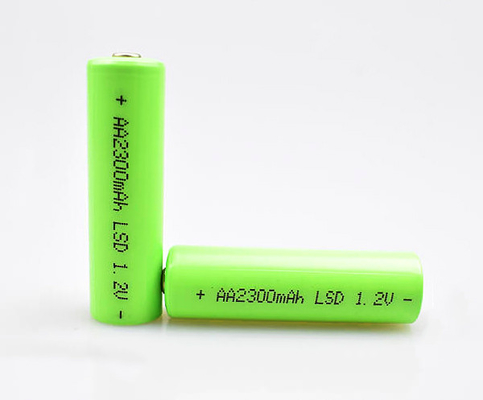 Высокотемпературная 3,6 v клетка батареи AA Ni Mh 2300mAh 1.2V для запасного освещения