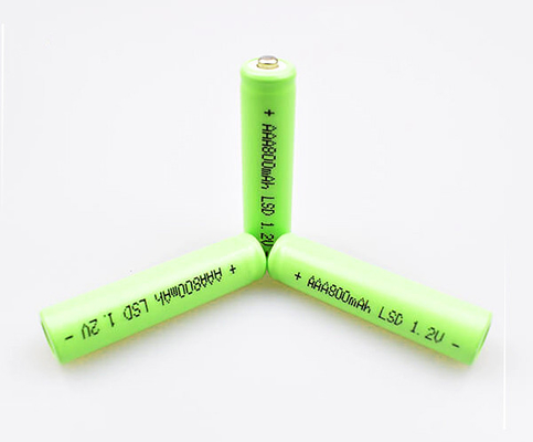 Клетка батареи Ni Mh AAA 800mAh 1.2V для аварийных освещений