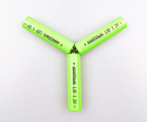 Клетка батареи Ni Mh AAA 800mAh 1.2V для аварийных освещений